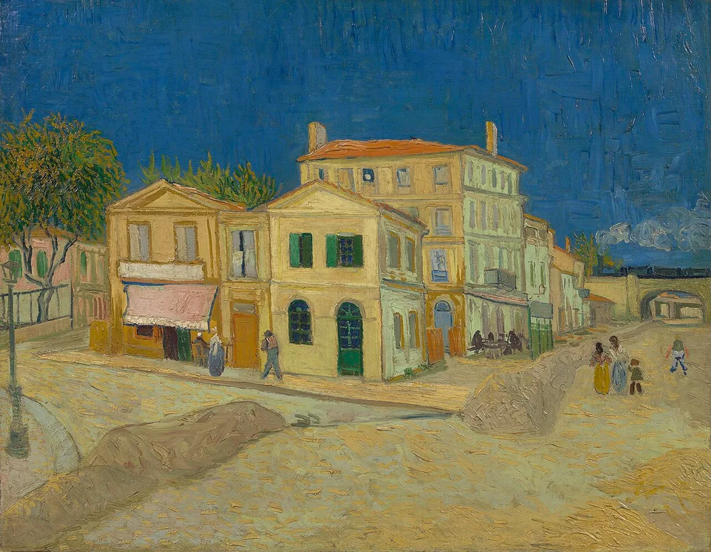 La Maison jaune, Vincent van Gogh, 1888