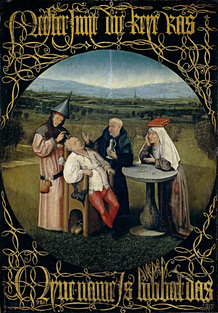 La Lithotomie, Jérôme Bosch, 1501-1505