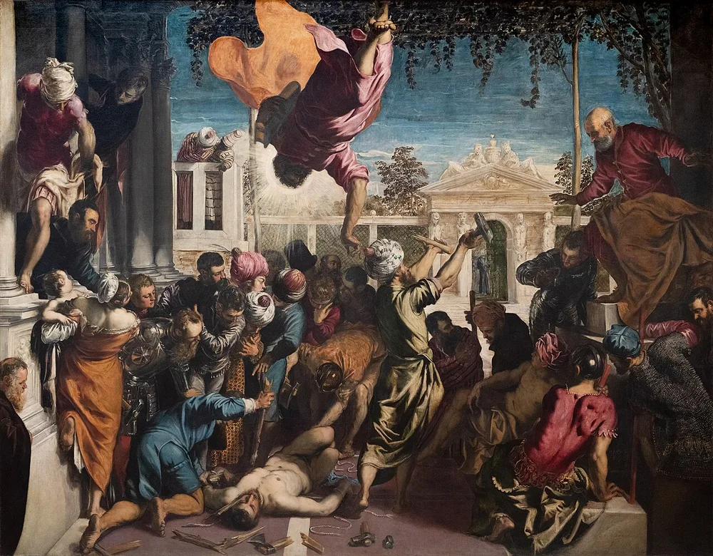 Miracle de l'esclave, Le Tintoret, 1547-1548