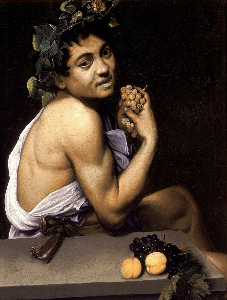 Le Petit Bacchus malade, Le Caravage, vers 1595