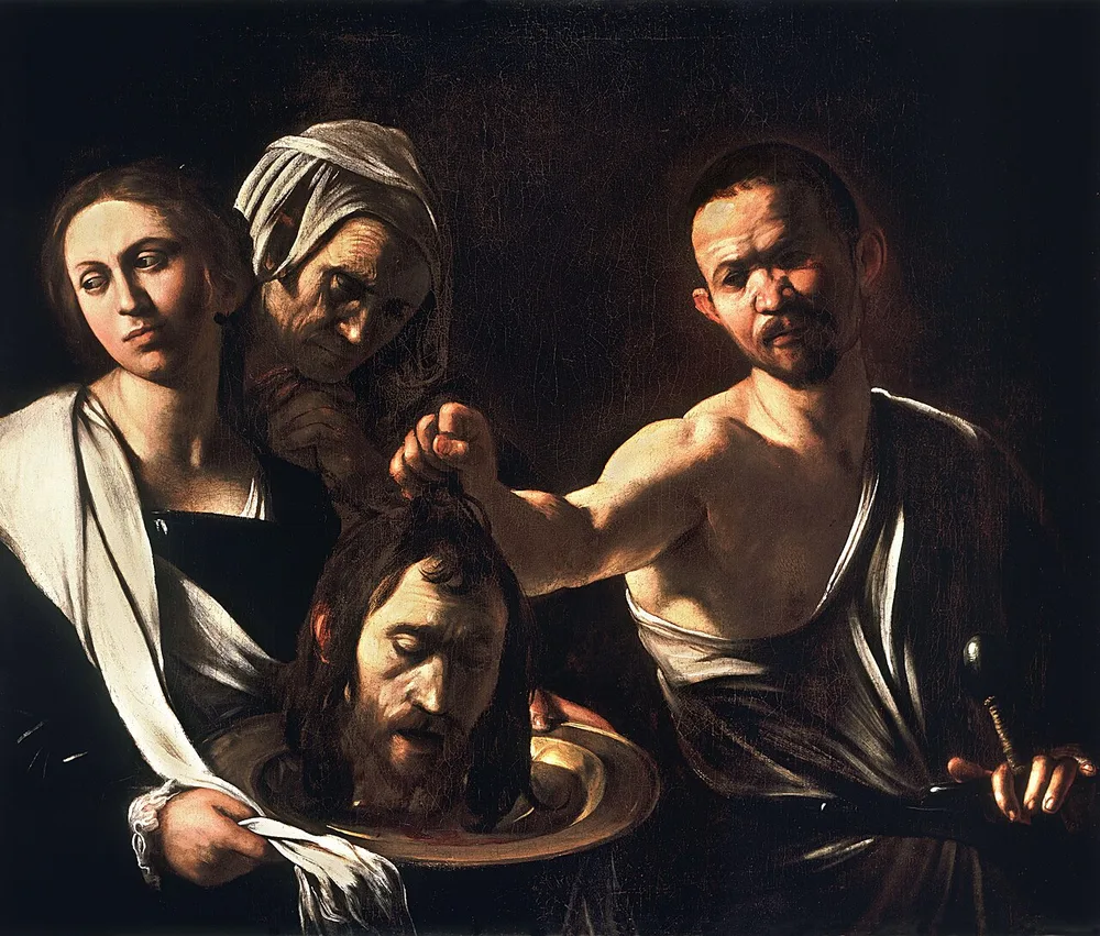 Salomé avec la tête de saint Jean-Baptiste, Le Caravage, 1607