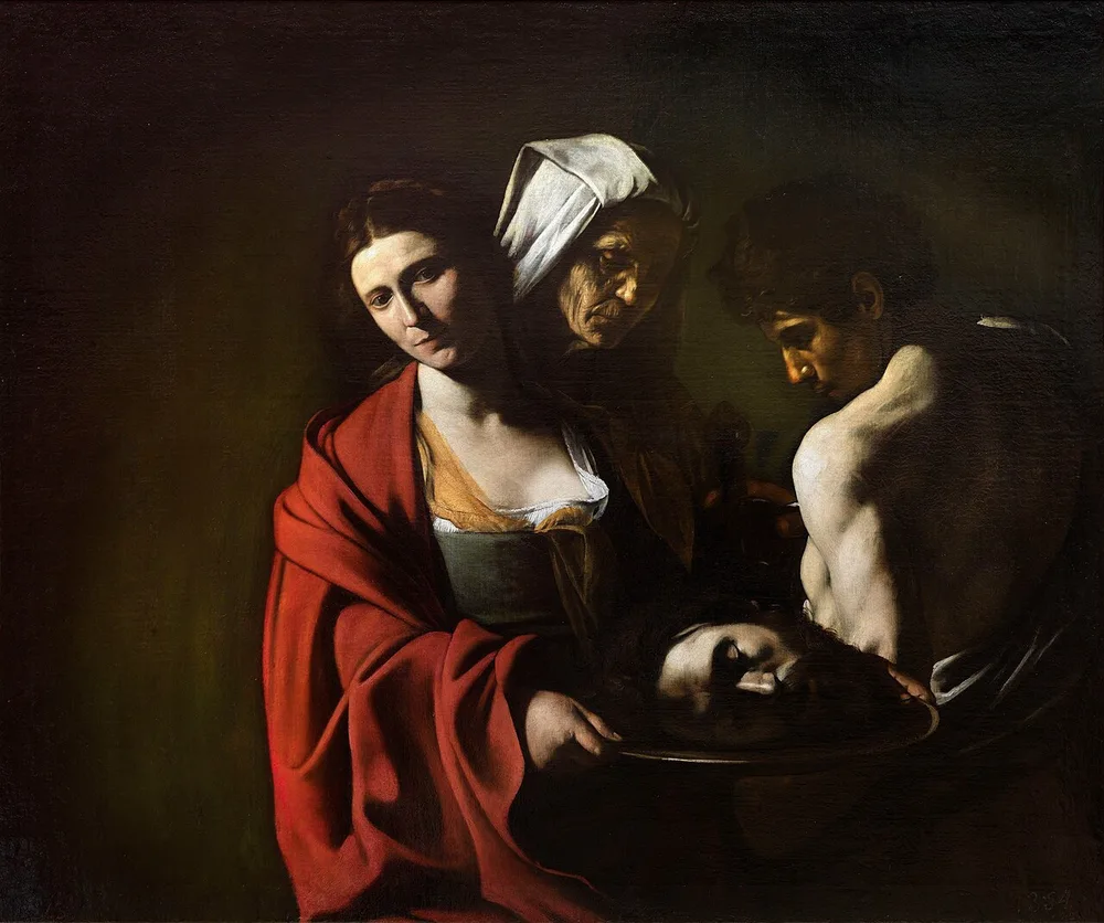 Salomé avec la tête de saint Jean-Baptiste, Le Caravage, 1609