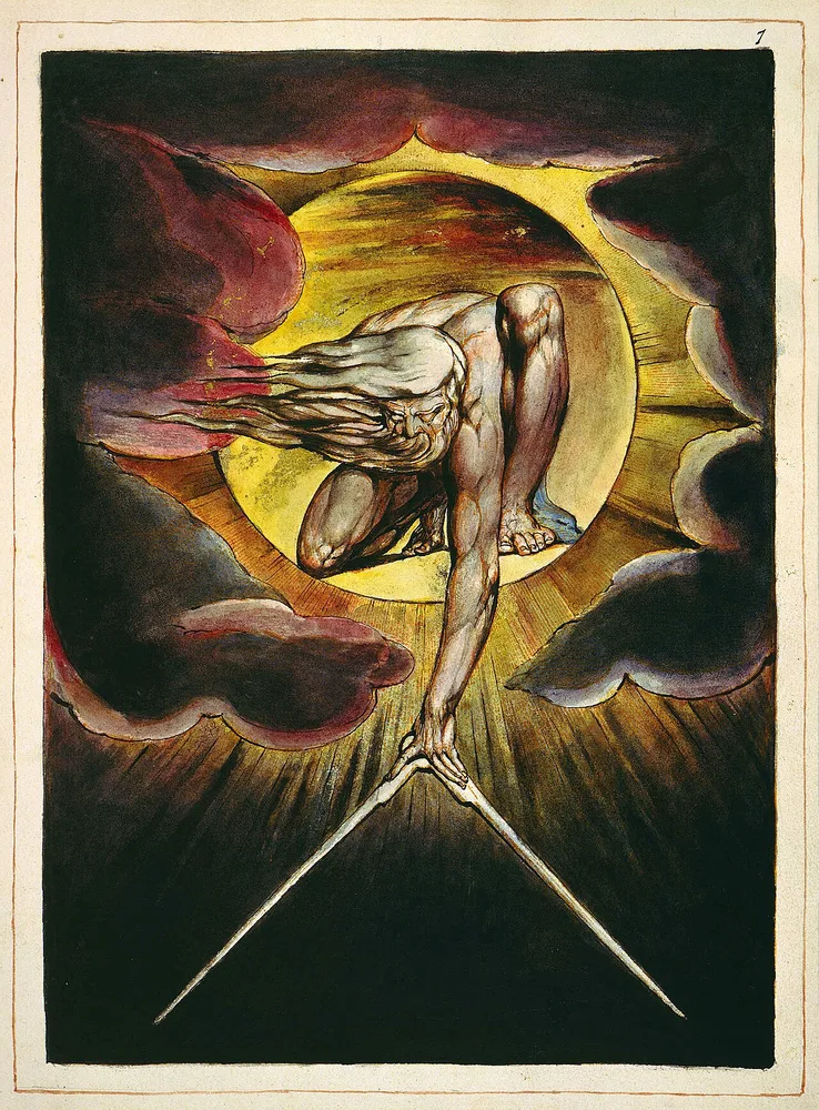 Le Grand Architecte, William Blake, 1794
