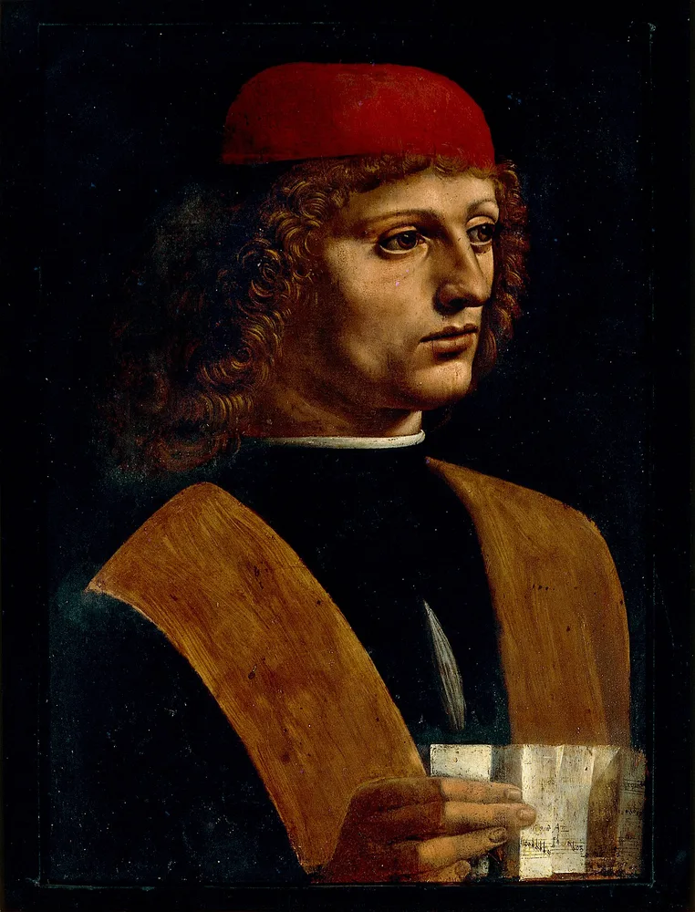 Portrait de musicien, Léonard de Vinci, vers 1485