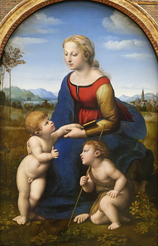 La Belle Jardinière, Raphaël, vers 1507