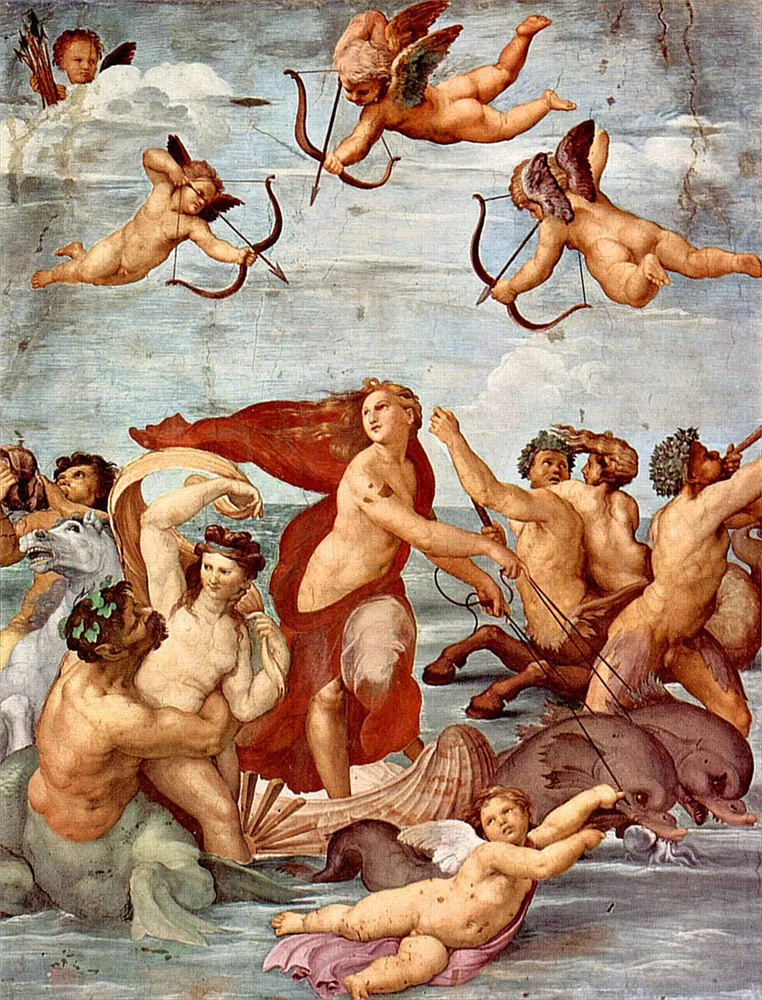 Le Triomphe de Galatée, Raphaël, 1513-1514