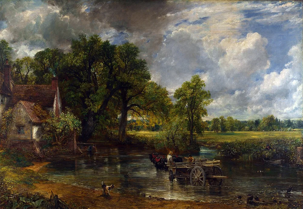 La Charrette de foin, John Constable, 1821