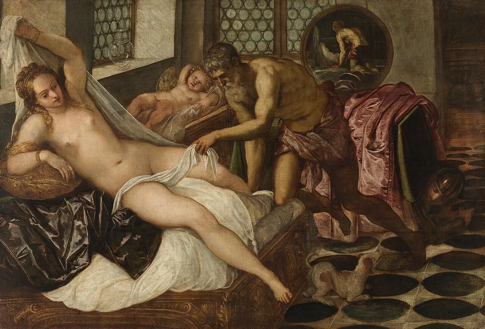Vénus, Mars et Vulcain, Le Tintoret, vers 1555