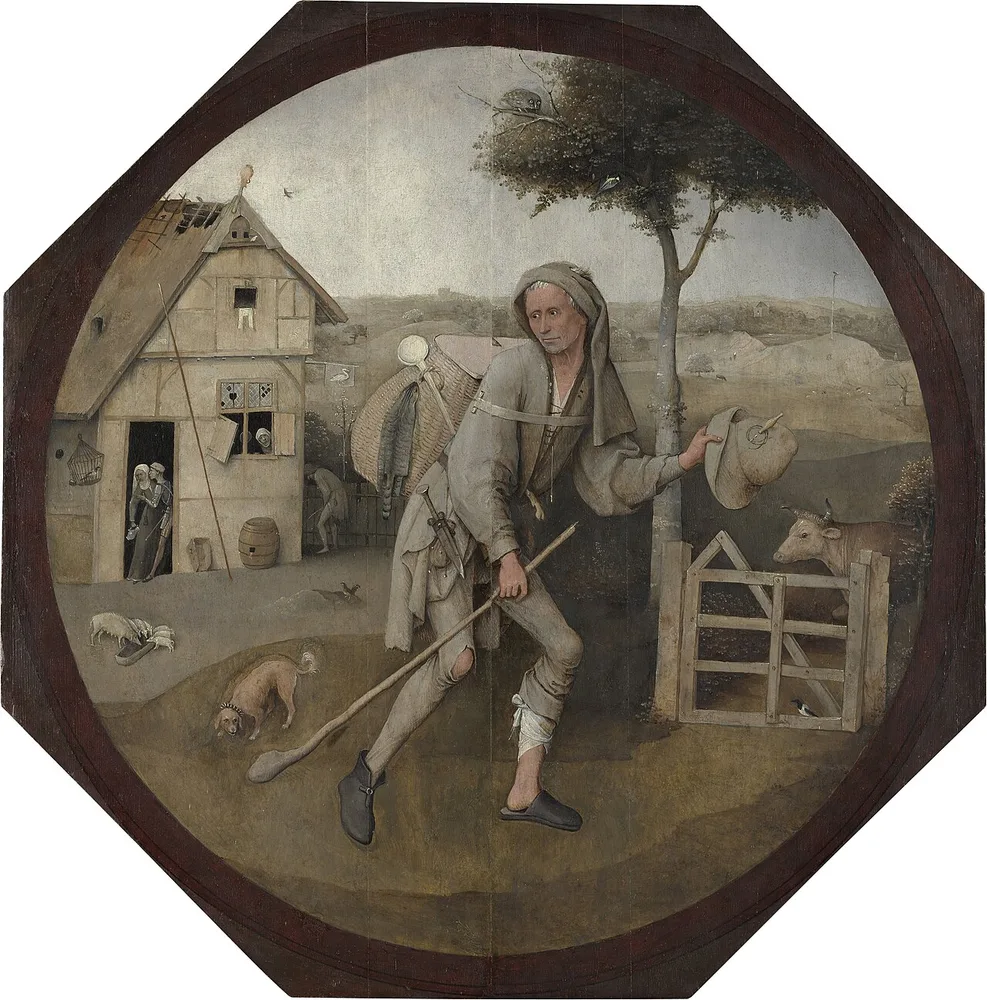 Le Vagabond, Jérôme Bosch, vers 1500