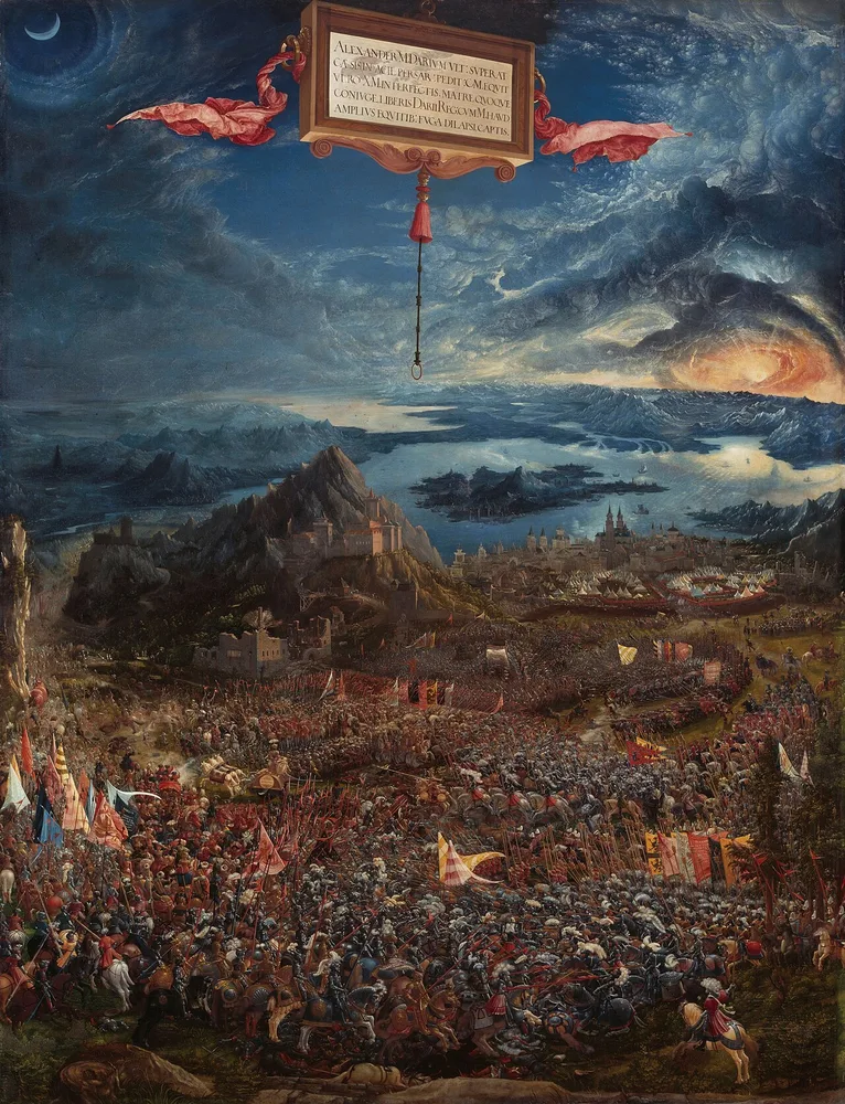 La Bataille d'Alexandre, Albrecht Altdorfer, 1529