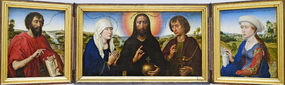 Triptyque de la famille Braque, Rogier van der Weyden, 1450-1452