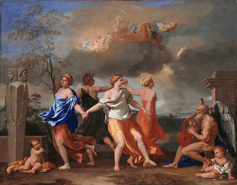La Danse de la vie humaine, Nicolas Poussin, 1634-1636