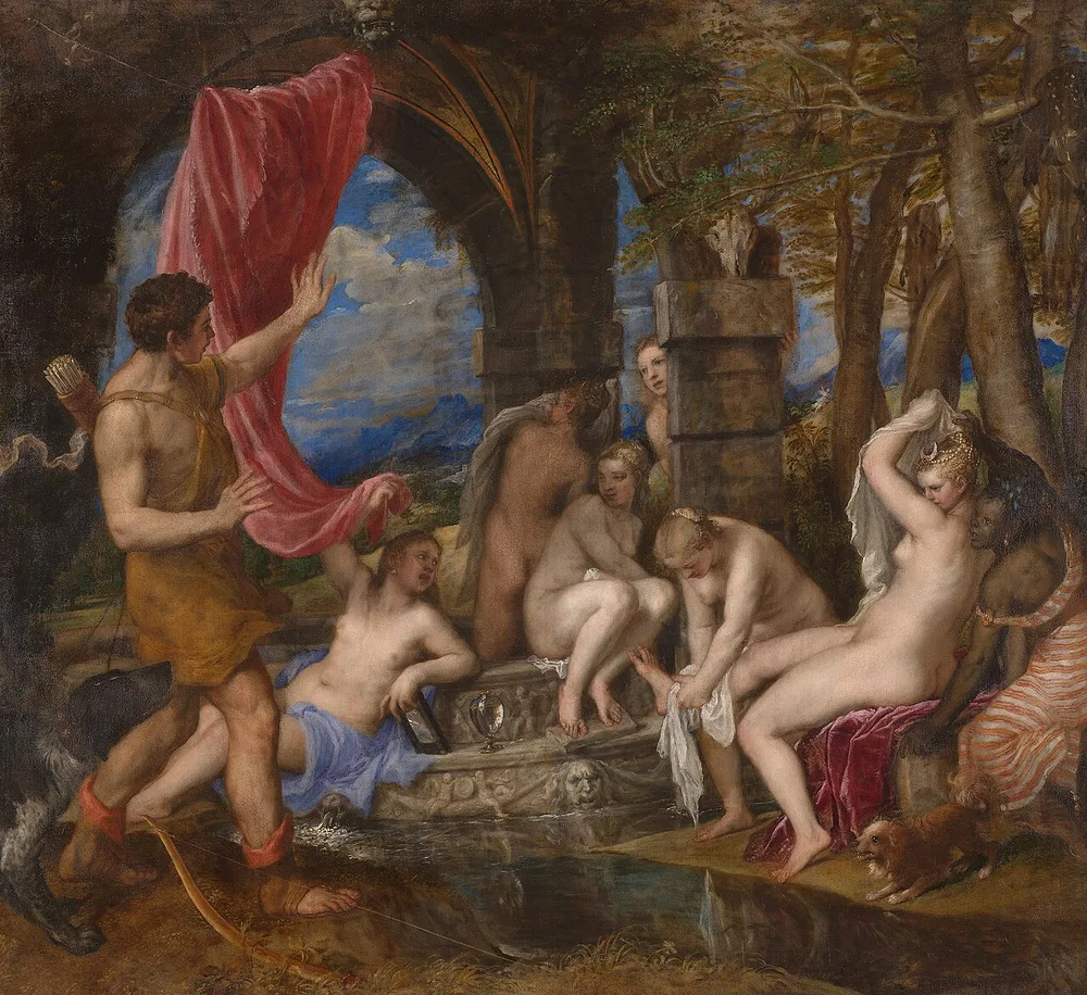 Diane et Actéon, Titien, 1556-1559