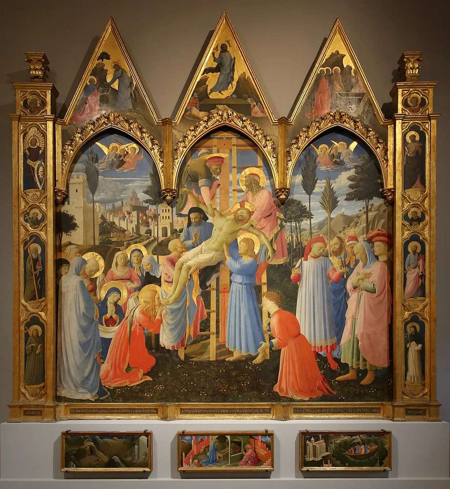 La Descente de Croix, Lorenzo Monaco, 1423-1432