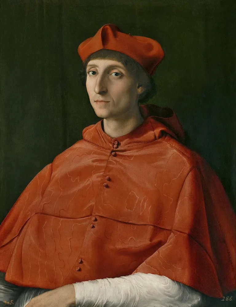 Portrait d'un cardinal, Raphaël, 1510-1511