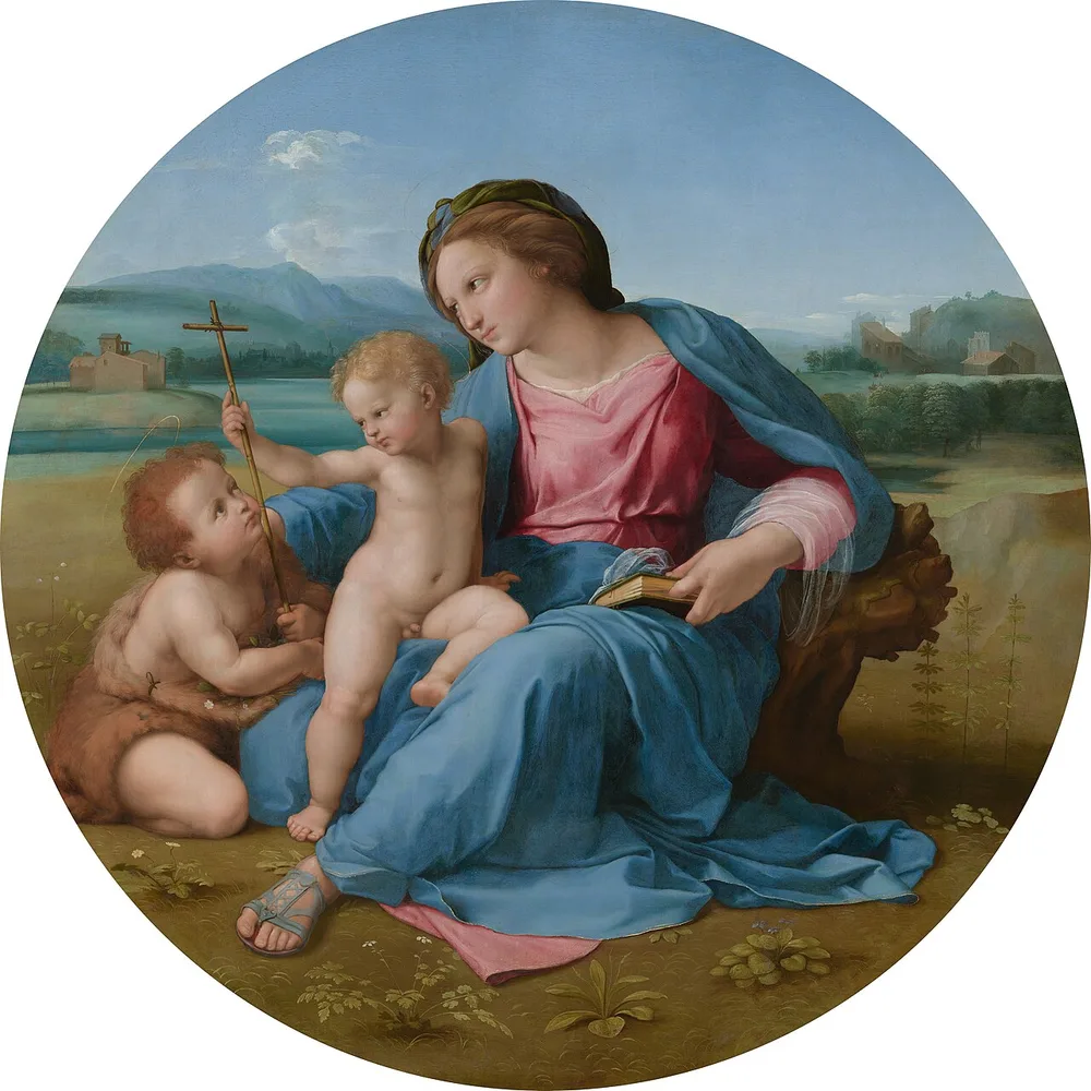 La Madone d'Alba, Raphaël, vers 1510