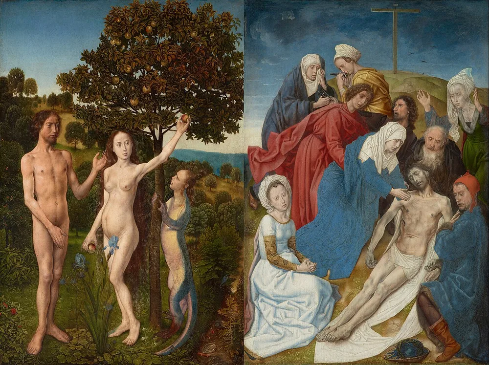 Diptyque de Vienne, Hugo van der Goes, 1470