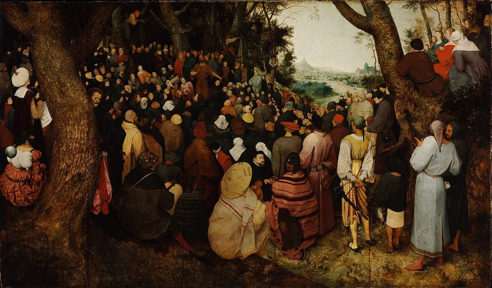 La Prédication de Saint Jean-Baptiste, Pieter Brueghel l'Ancien, 1566