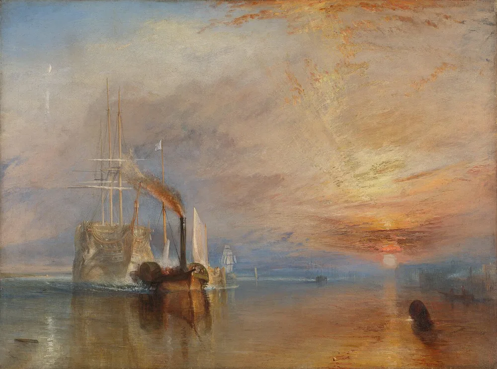 Le Dernier Voyage du Téméraire, William Turner, 1839