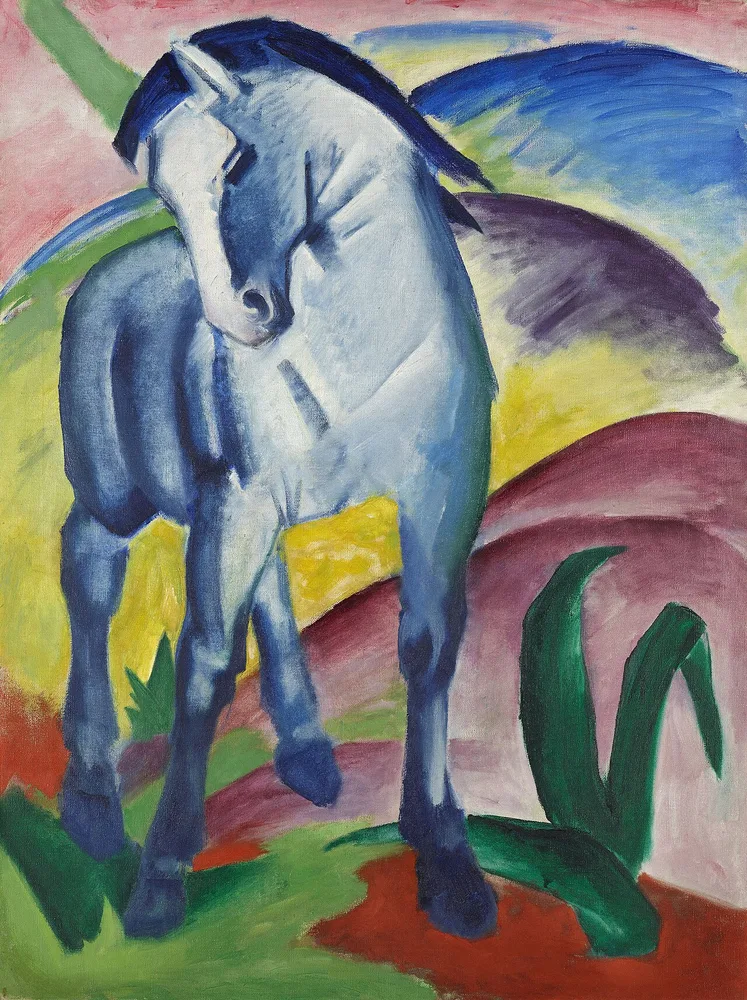 Cheval bleu I, Franz Marc, 1911