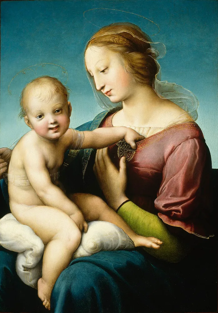 La Grande Madone Cowper, Raphaël, 1511