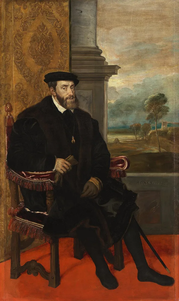 Portrait de Charles V, Titien, 1548