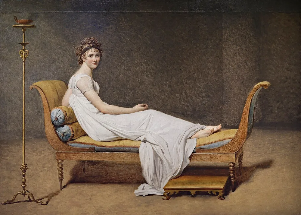 Madame Récamier, Jacques-Louis David, 1800