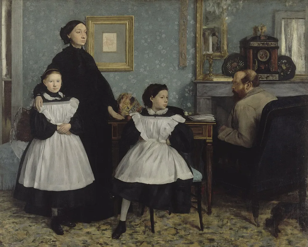 La Famille Bellelli, Edgar Degas, 1858