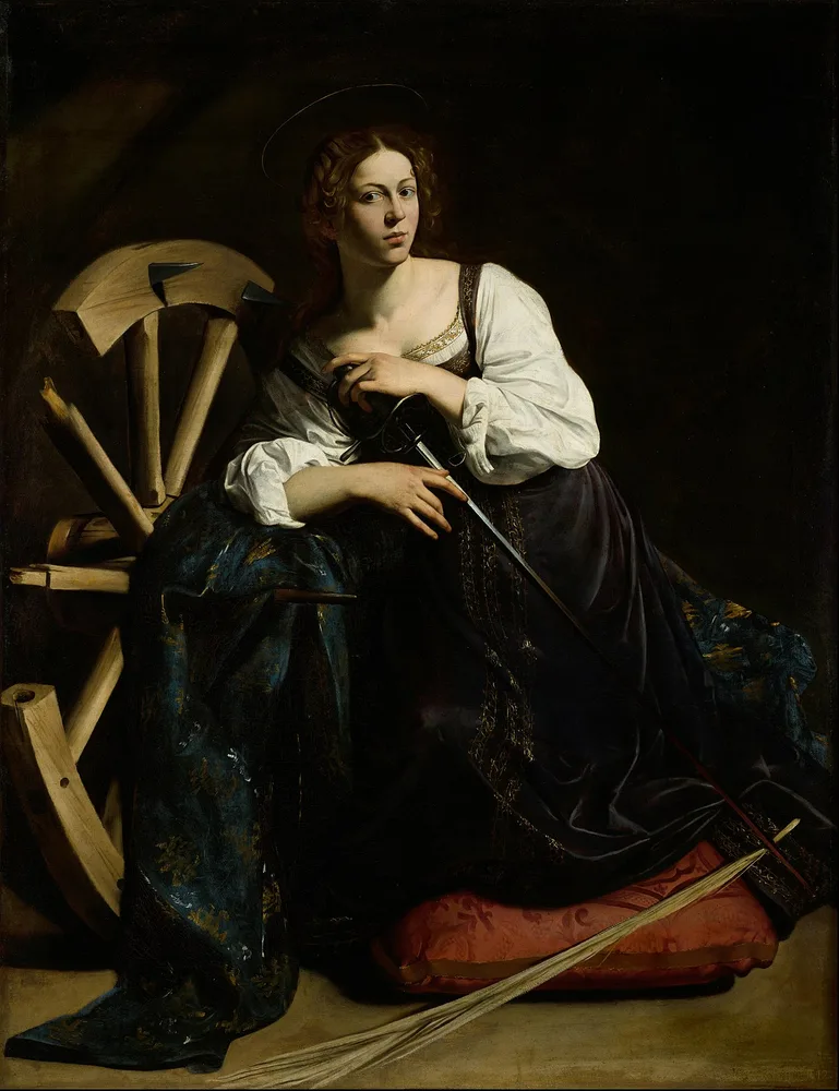 Sainte Catherine d'Alexandrie, Le Caravage, 1598
