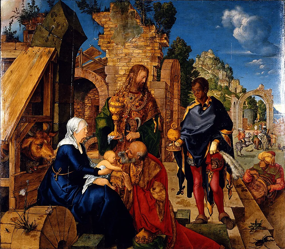Adoration des mages, Albrecht Dürer, 1504