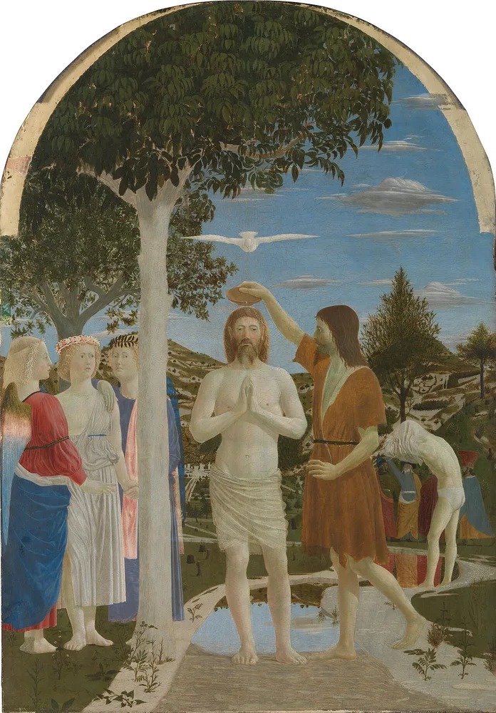 Le Baptême du Christ, Piero della Francesca, 1448