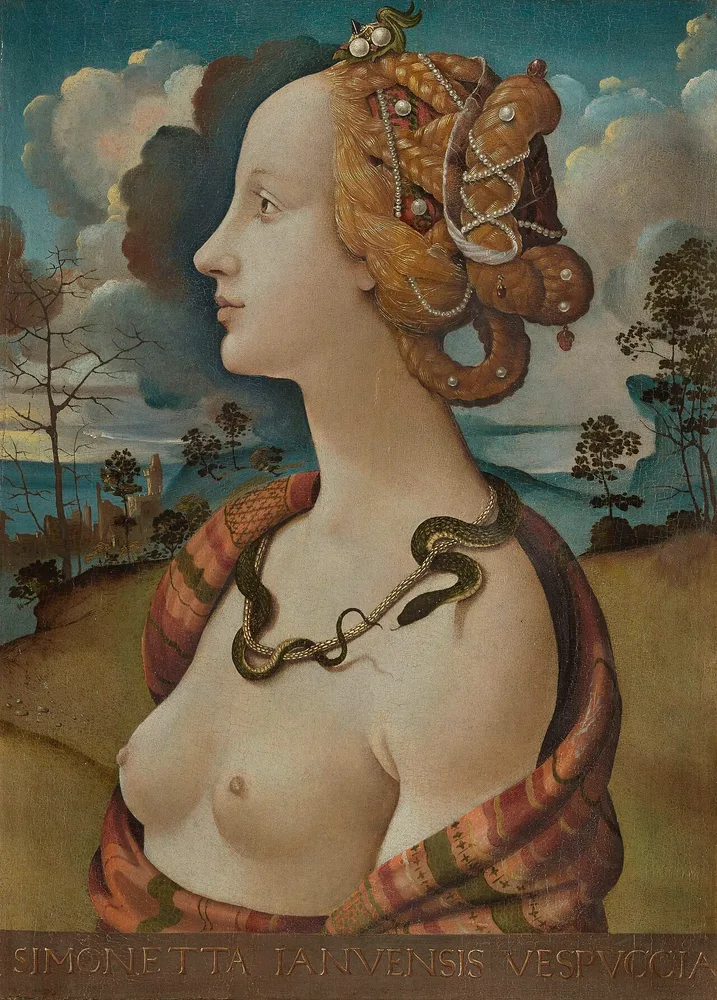 Portrait de Simonetta Vespucci, Piero di Cosimo, vers 1480