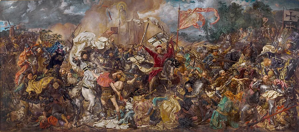 La Bataille de Grunwald, Jan Matejko, 1878