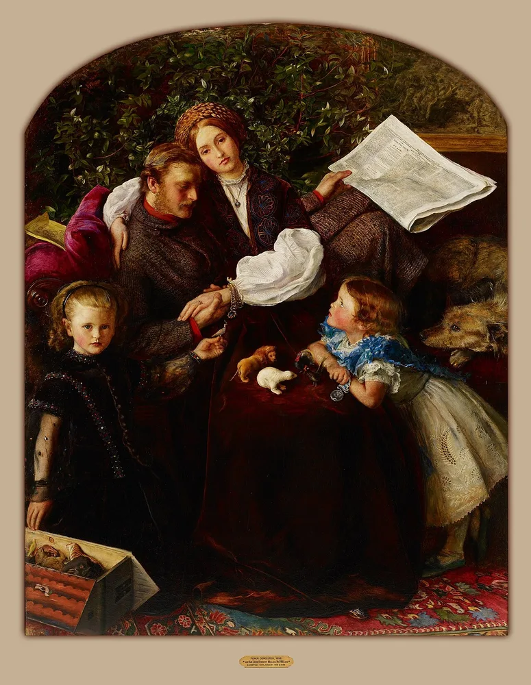Paix conclue, John Everett Millais, 1856