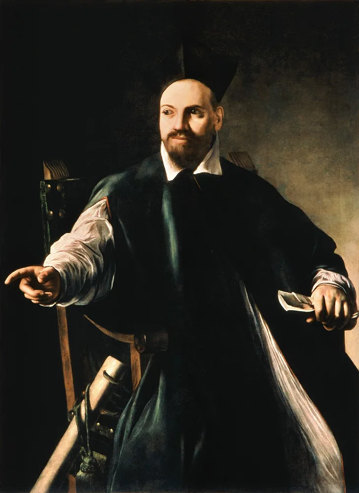 Portrait de Maffeo Barberini, Le Caravage, vers 1598