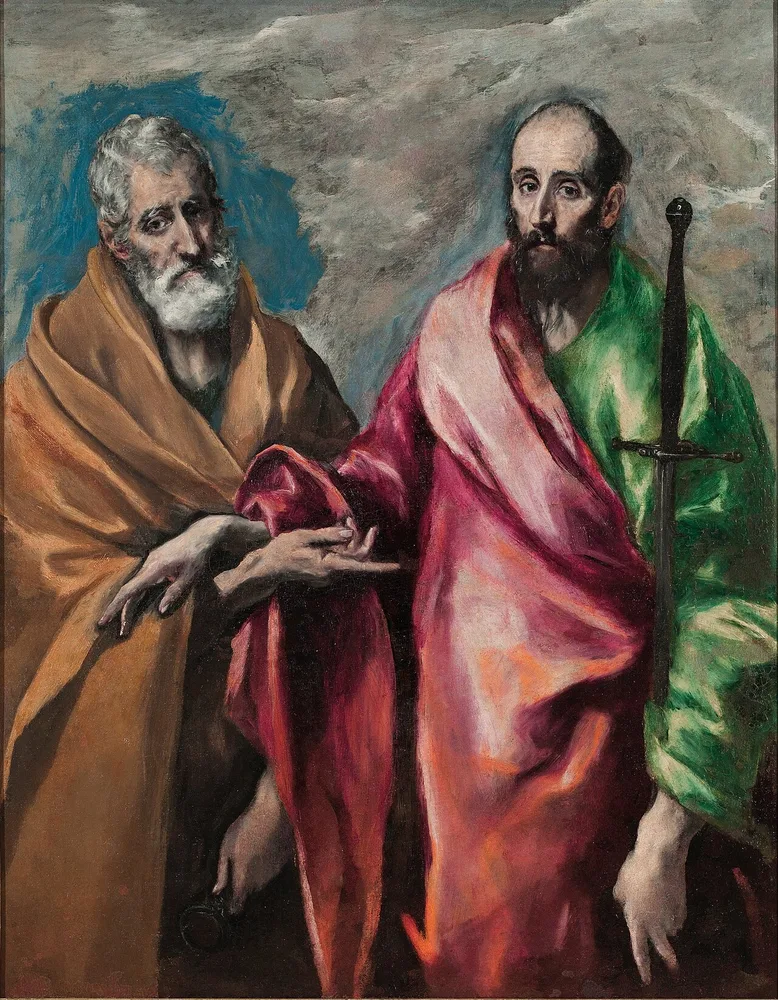 Saint Pierre et Saint Paul, Le Greco, 1595