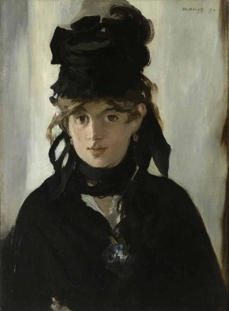 Berthe Morisot au bouquet de violettes, Édouard Manet, 1872