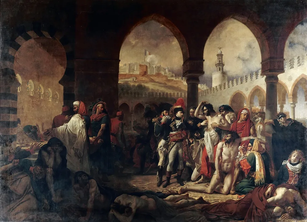 Bonaparte visitant les pestiférés de Jaffa, Antoine-Jean Gros, 1804