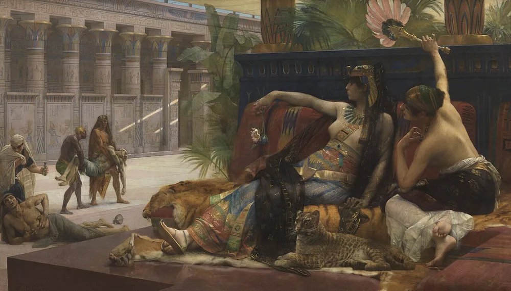 Cléopâtre essayant des poisons sur des condamnés à mort, Alexandre Cabanel, 1887