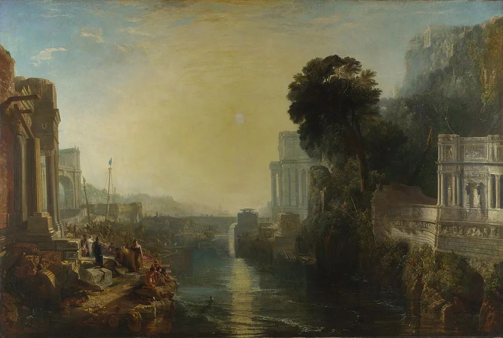 Didon construisant Carthage ou l'Ascension de l'Empire carthaginois, William Turner, 1815