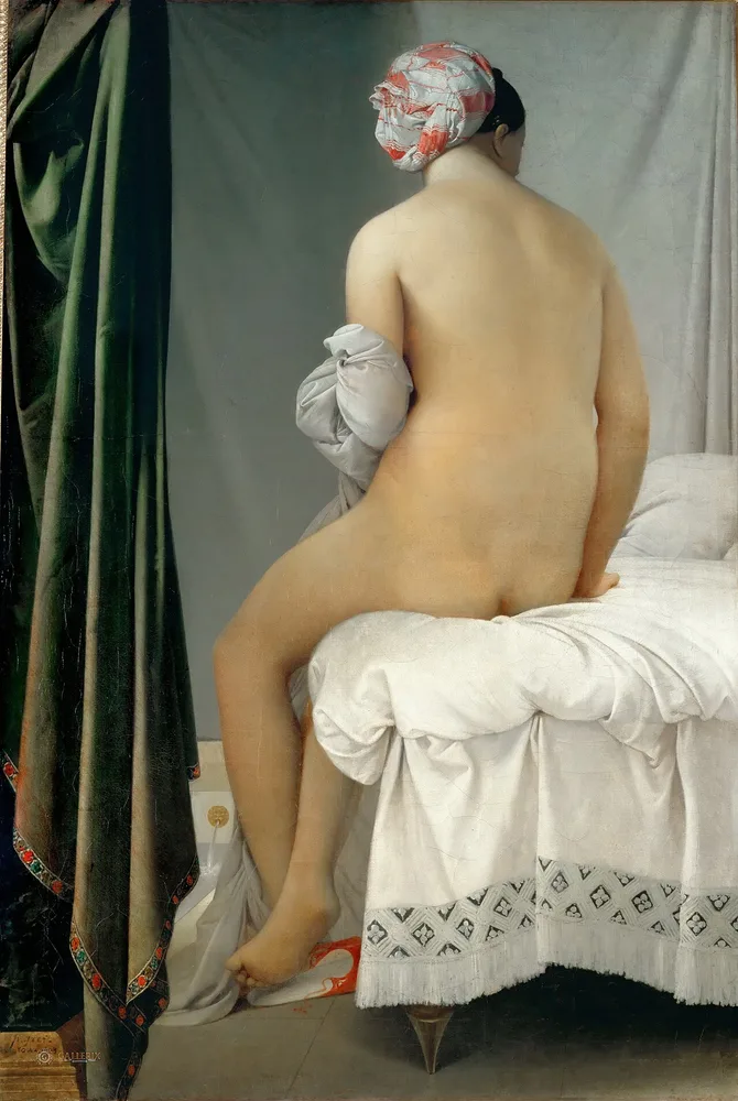La Baigneuse Valpinçon, Jean-Auguste-Dominique Ingres, 1808