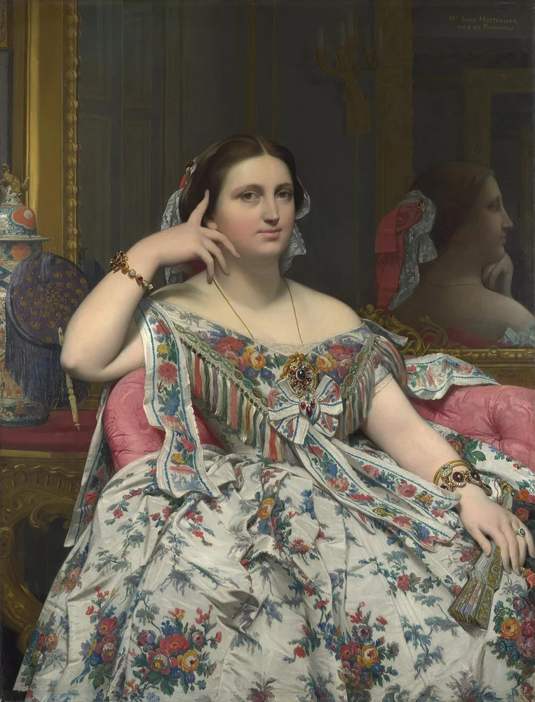 Madame Moitessier, Jean-Auguste-Dominique Ingres, 1856