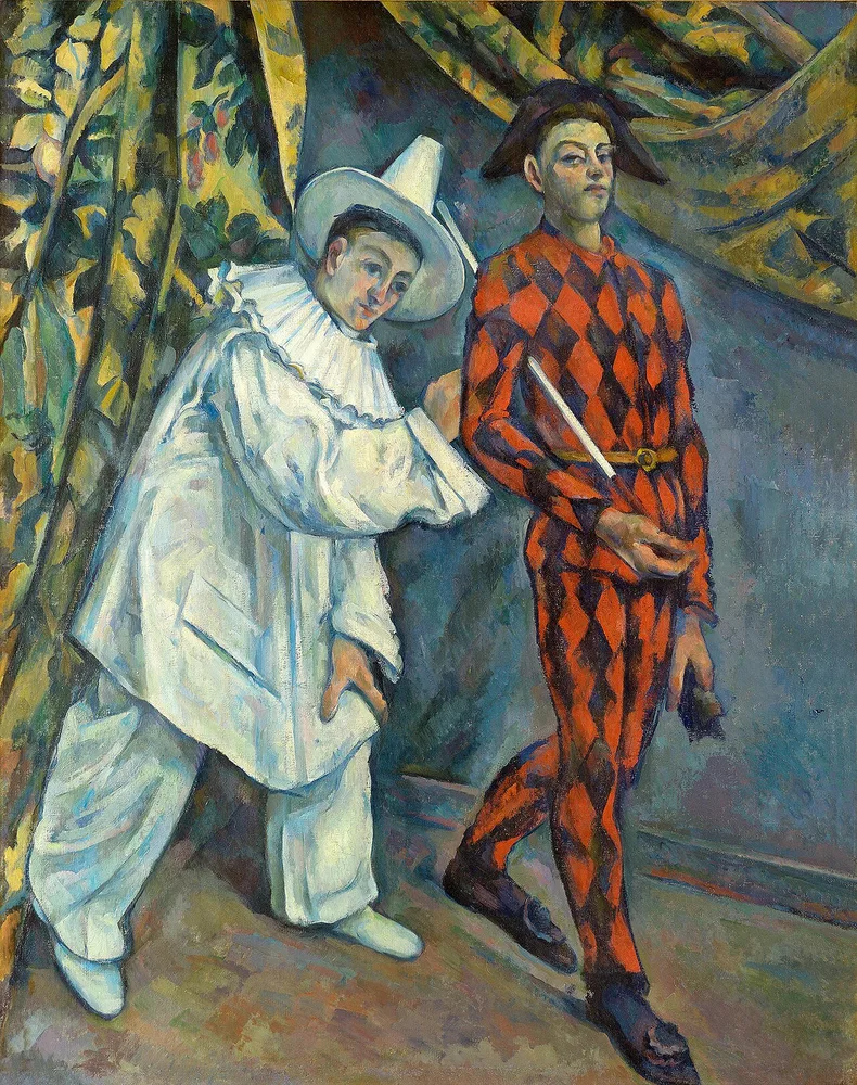 Mardi gras, Paul Cézanne, 1888