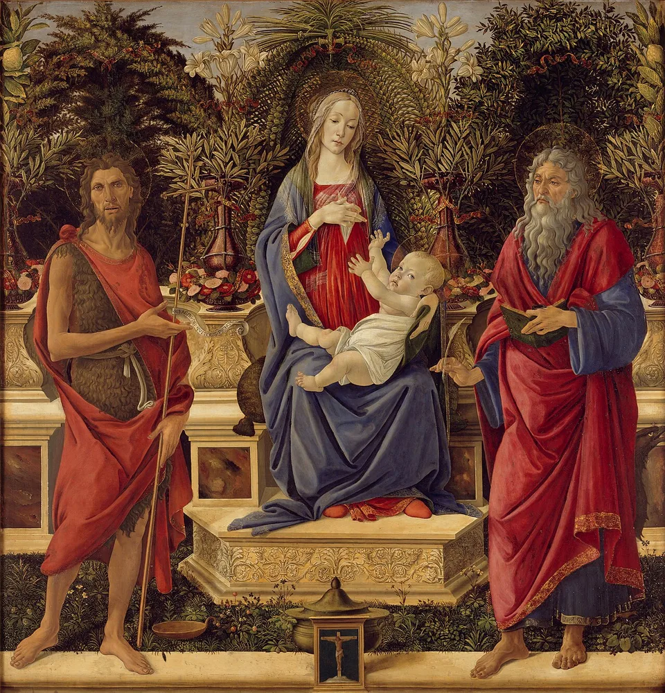La Madone Bardi, Sandro Botticelli, 1484-1485