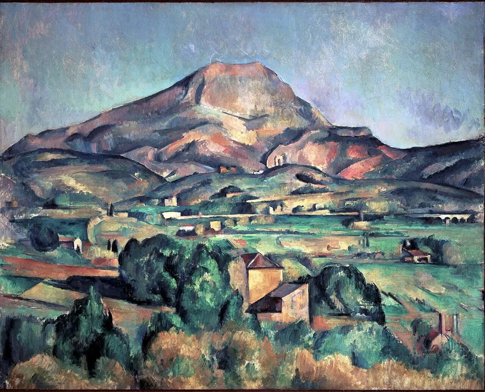 La Montagne Sainte-Victoire vue de Bellevue, Paul Cézanne, 1892