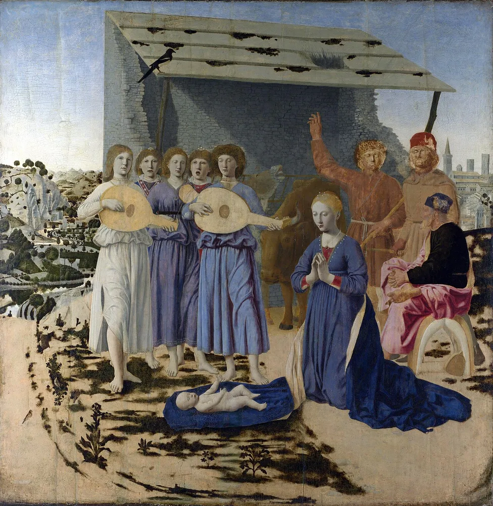 La Nativité, Piero della Francesca, années 1480