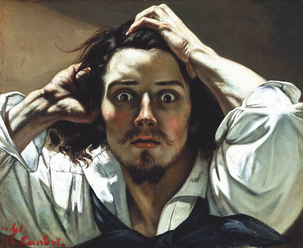 Le Désespéré, Gustave Courbet, 1843-1845