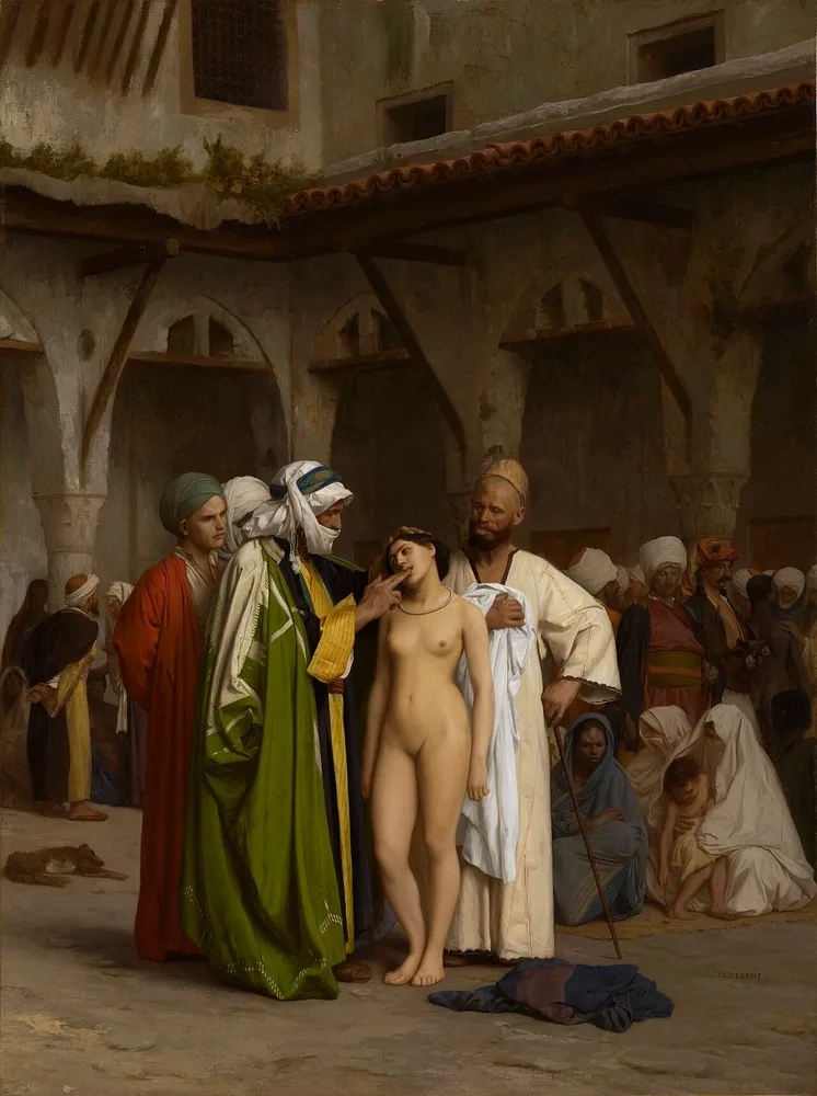 Le Marché aux esclaves, Jean-Léon Gérôme, 1866