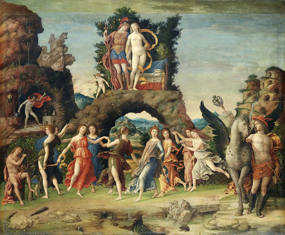 Le Parnasse, Andrea Mantegna, 1475-1500