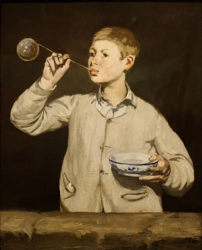 Les Bulles de savon, Édouard Manet, 1867
